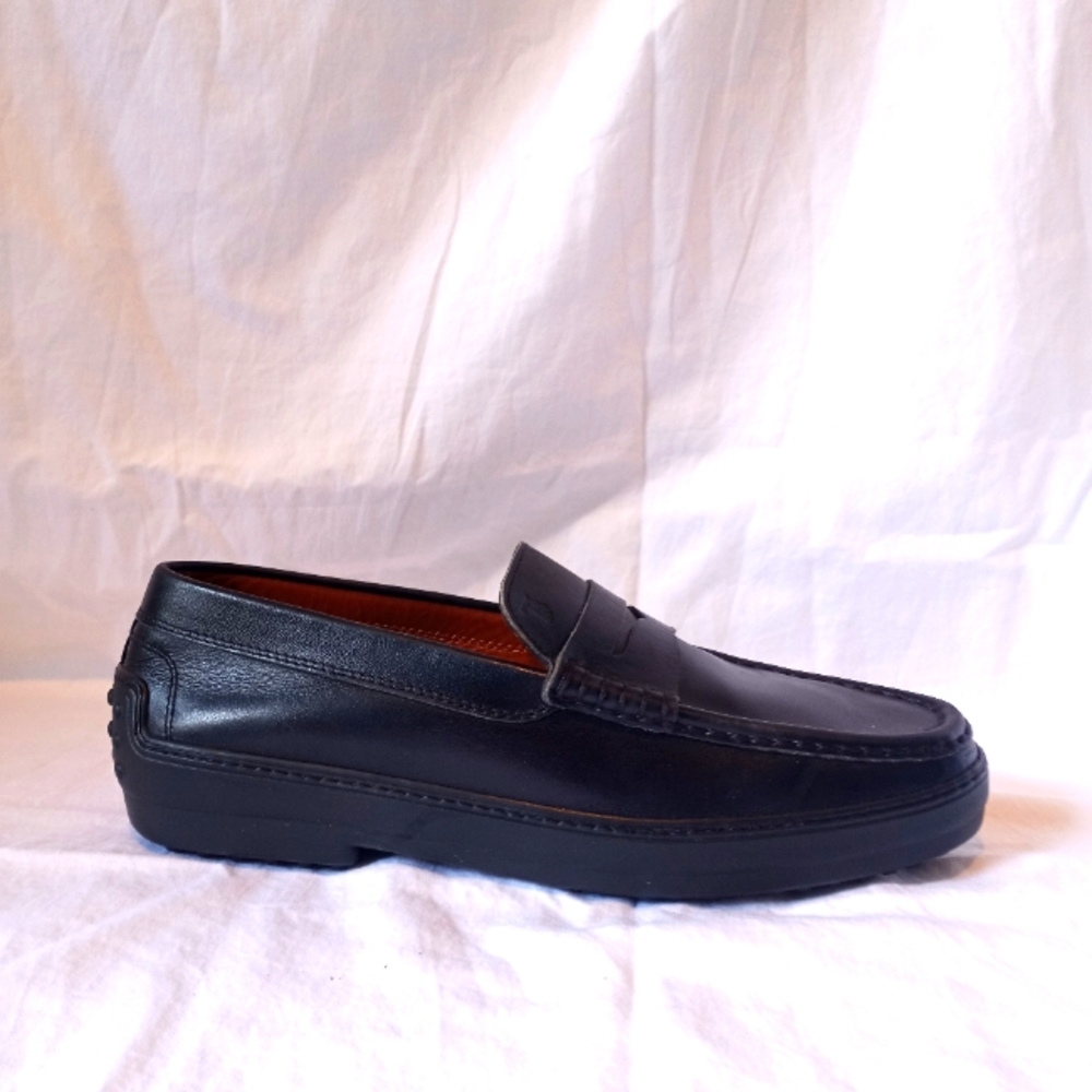 TOD'S Black Loafer Sneaker